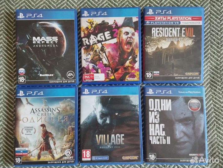Игры для приставок ps4