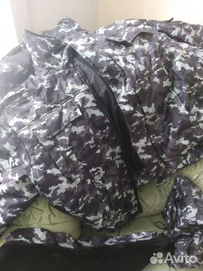 Куртка камуфляжная мужская зимняя