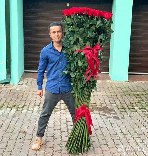 Высокие розы Гигантские розы Доставка цветов