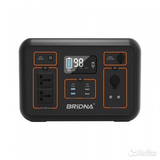 Портативная зарядная станция 1.2 кВт