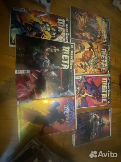 Комиксы на английском. Batman. Superman. Лига