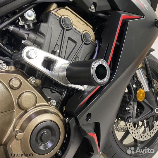 Слайдеры crazy iron honda cbr650r 2019