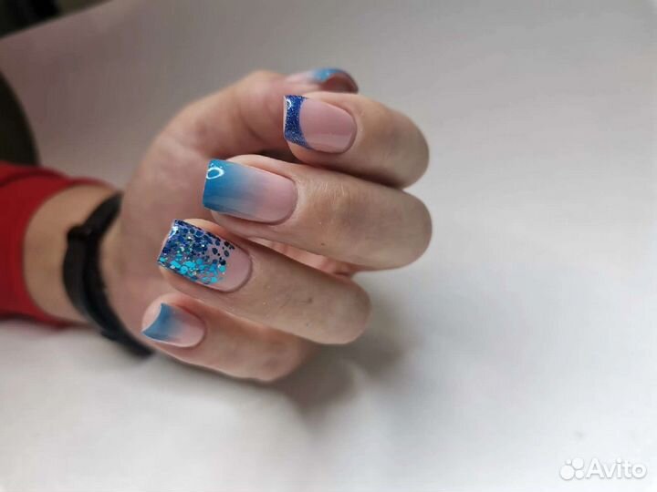 Покрытие ногтей на руках гель-лаком