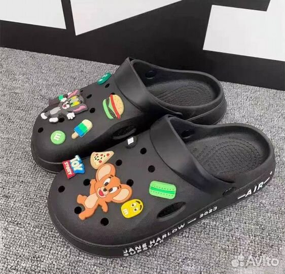 Кроксы сабо женские мужские шлепки crocs