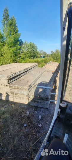 Плиты перекрытия пустотные бу