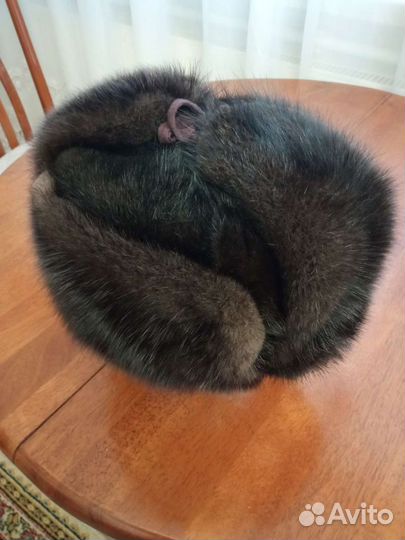 Мужская шапка ондатровая ротфронт