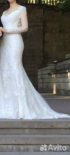 Свадебное платье 42 44 рыбка