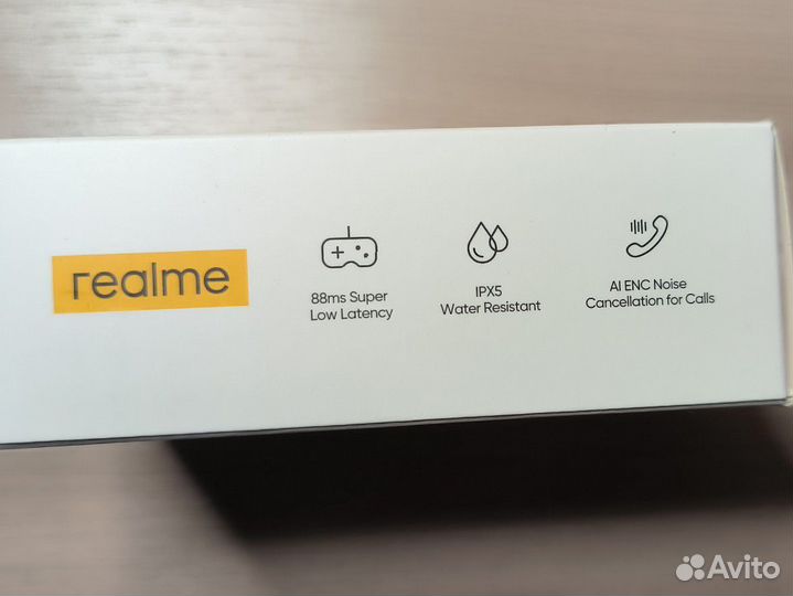 Беспроводные наушники Realme buds t100