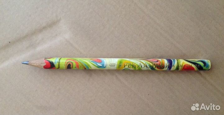 Карандаш великан Рекламный СССР 1974