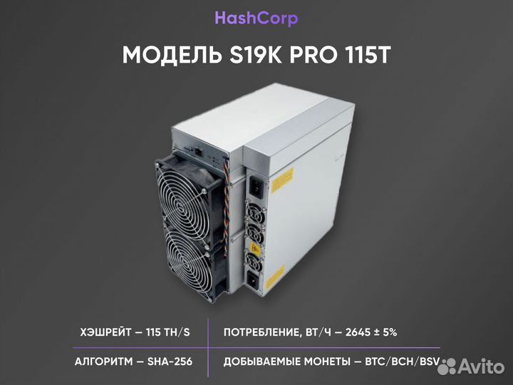 Antminer S21 195t