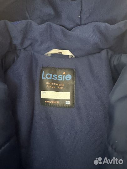 Зимний комбинезон lassie 98 для мальчика