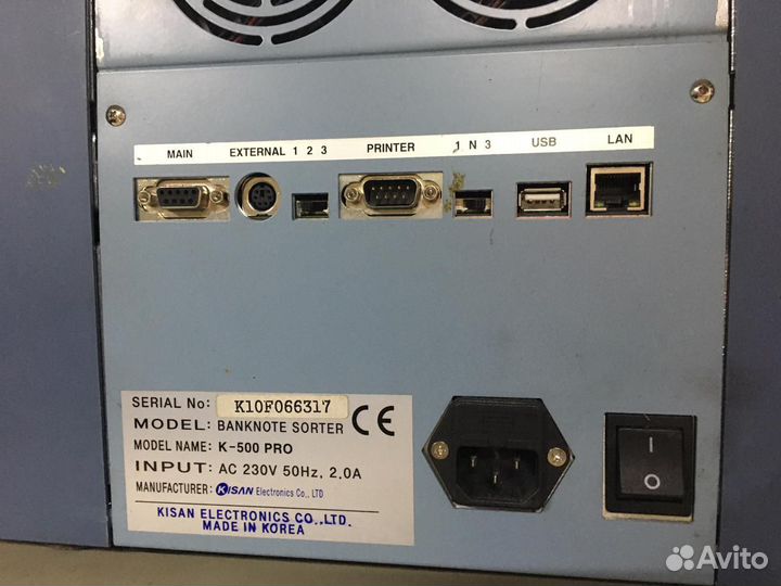 Cортировщик банкнот Kisan K-500 PRO