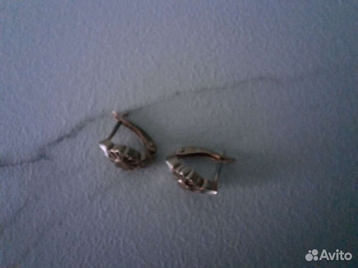 Серебряные серьги