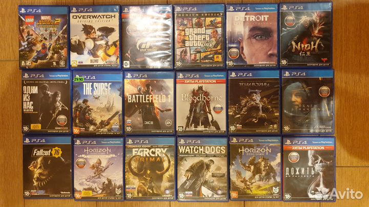 Игры на PlayStation 4 лицензия