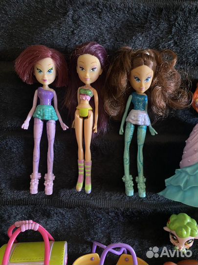 Набор мини-кукол и питомцев Винкс