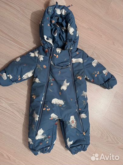 Детский зимний комбинезон на мальчика