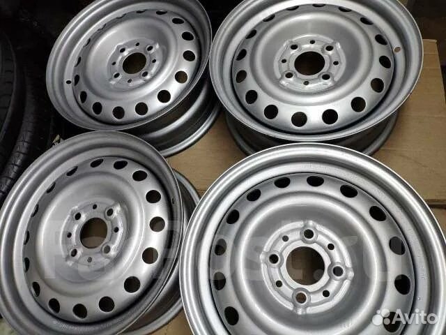 Штампованные диски R14 на Ваз