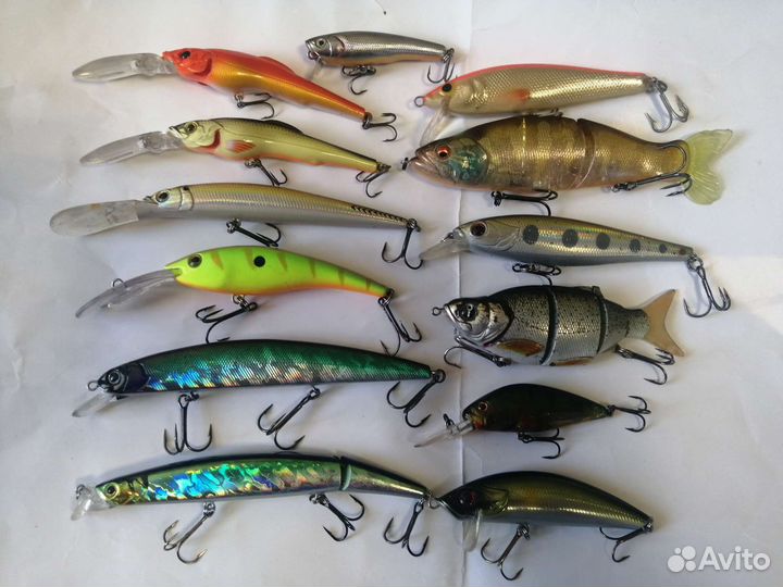 Воблеры Salmo, понтон 21, Meгабасс