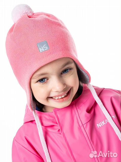 Шапка Nikastyle 11м10422 фламинго