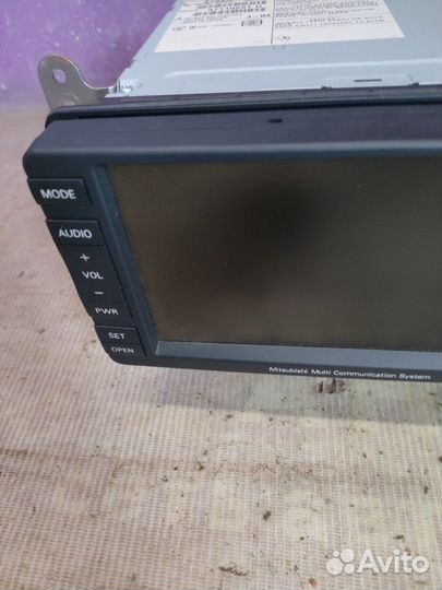 Магнитола Mitsubishi Outlander Xl CW6W 6B31 2008