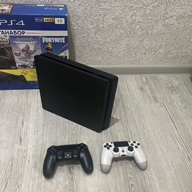 Ps4 slim 1tb / extra 457 игр