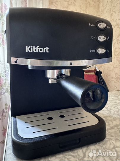 Кофеварка рожкового типа Kitfort кт-718