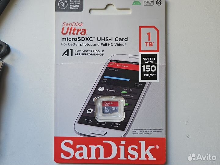 Карта памяти microsdxc Sandisk Ultra 1TB