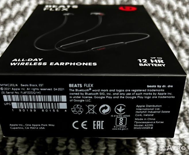 Беспроводные наушники Beats Flex оригинал