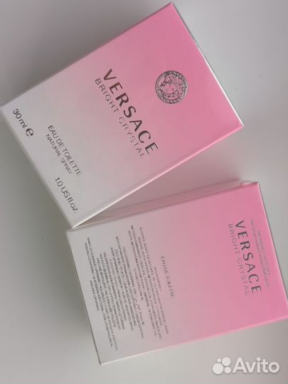 Versace bright crystal 30 мл туалетная вода