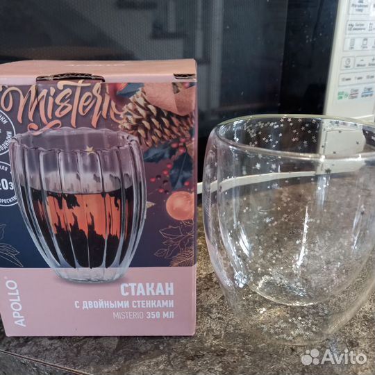 Стакан с двойными стенками