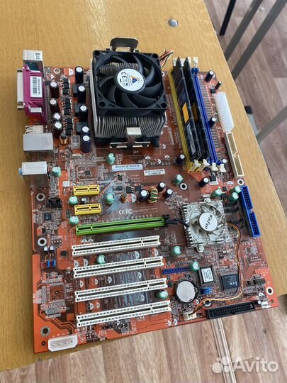 Материнская плата socket 939