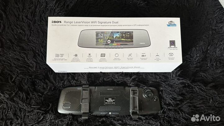 Зеркало регистратор с камерой заднего вида