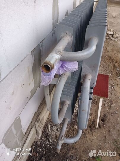 Радиаторы отопления бу от застройщика