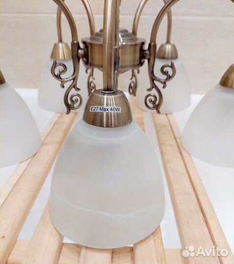 Люстра потолочная подвесная бу