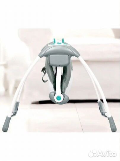 Музыкальные электрокачели-шезлонг