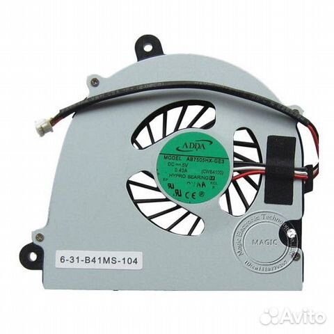 Вентилятор для Clevo W170ER, DNS B7110