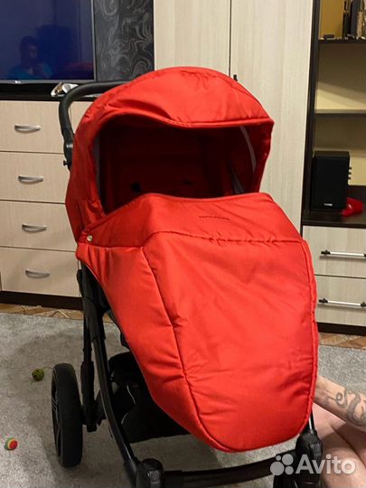 Коляска 2 в 1 Bebetto Magnum Lux шасси Черное 04