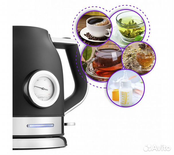 Чайник Kitfort кт-692-1 черный