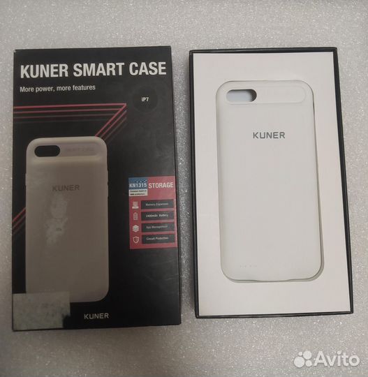 Чехол АКБ со слотом MicroSD Kuner Kuke 2400mAh Roc