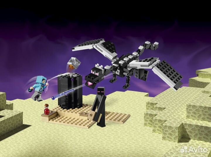 Lego minecraft 21151 Последняя битва