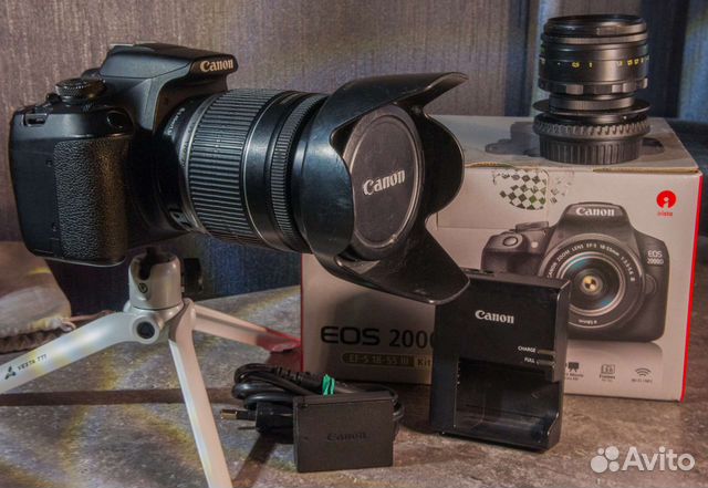 Canon EOS 2000D купить в Санкт-Петербурге | Электроника | Авито