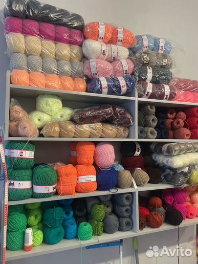 Пряжа карачаевская с добавлением шерсти