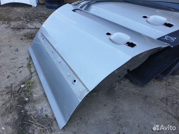 Дверь передняя левая peugeot 308 1 пежо серая 5и д