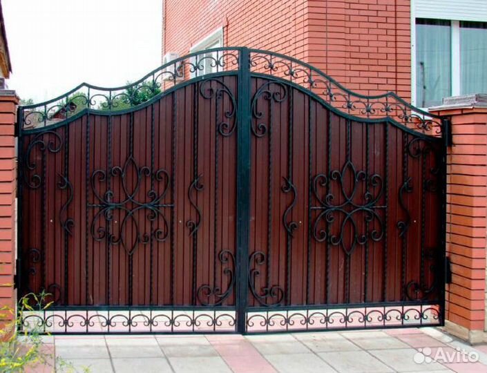 Кованные ворота