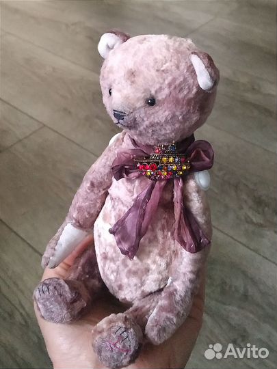 Мишка Тедди ручной работы плюшевый