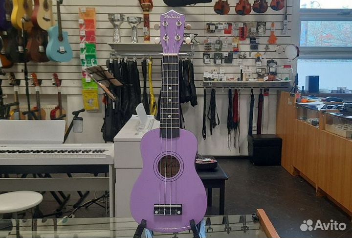 Belucci XU21-11 Purple — укулеле сопрано