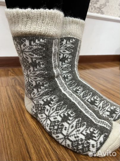 Шерстяные носки женские