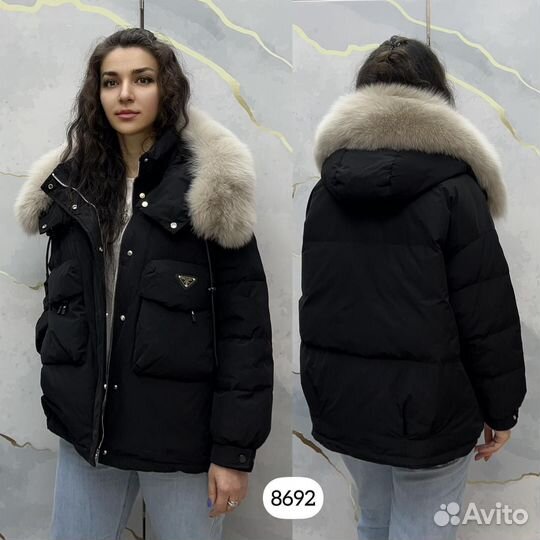 Пузовик плотный натурал ный Прада