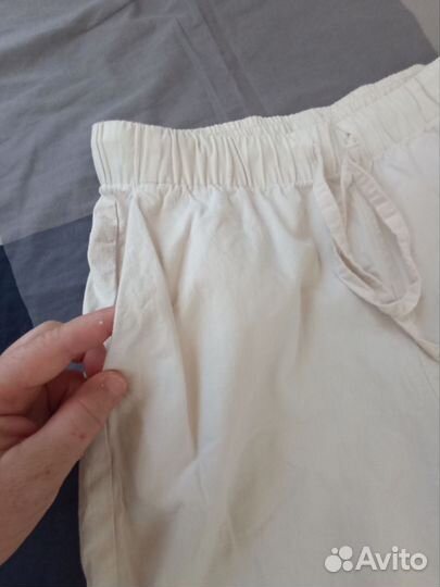 Хлопковые брюки Uniqlo