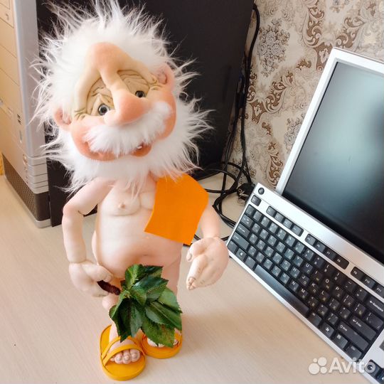 Интерьерная кукла ручной работы